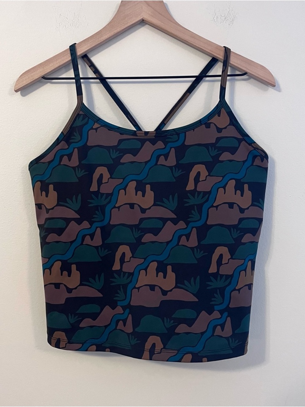Teva Parks Project Women’s Wild Rivers Recycled Tank XXL Sports Bra Top Cropped